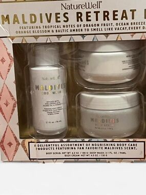 NIB: NatureWell Maldives Retreat Body Care Kit